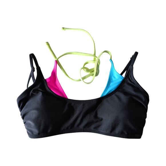 Peekaboo multi color swim top - Picture 1 of 2